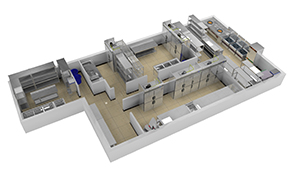 蜀香龍門揚(yáng)州店3D渲染圖
