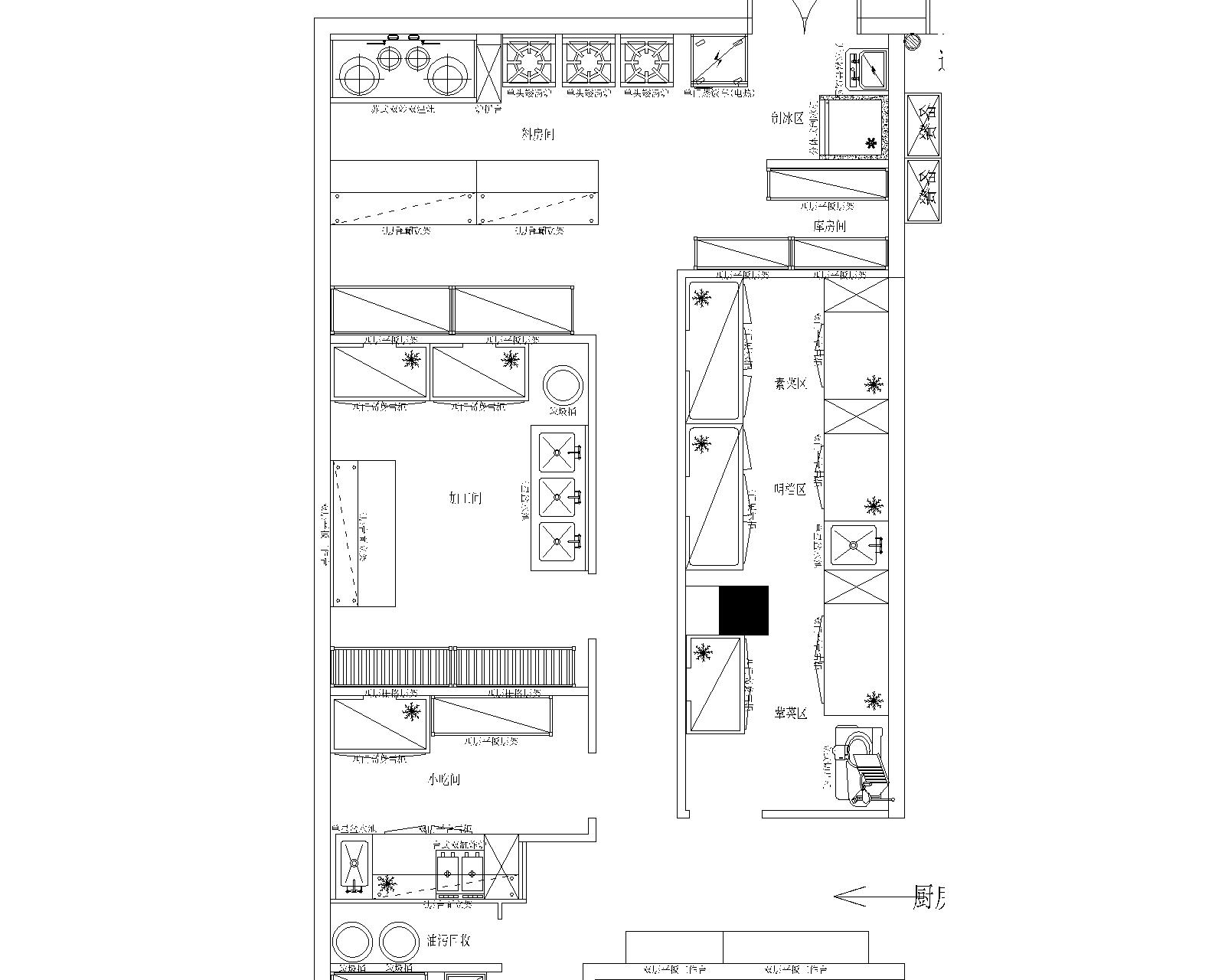 蜀香龍門揚(yáng)州店平面圖